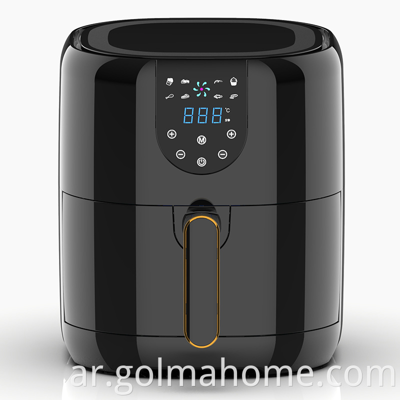 new S.S cover air fryer oven multi-function super-heated air heats digital control oil free air fryer oven